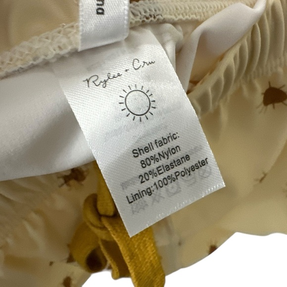 Rylee + Cru Girls Track Shorts Size 8-9 Years Sun Print Casual Athletic Bottoms - Picture 4 of 6